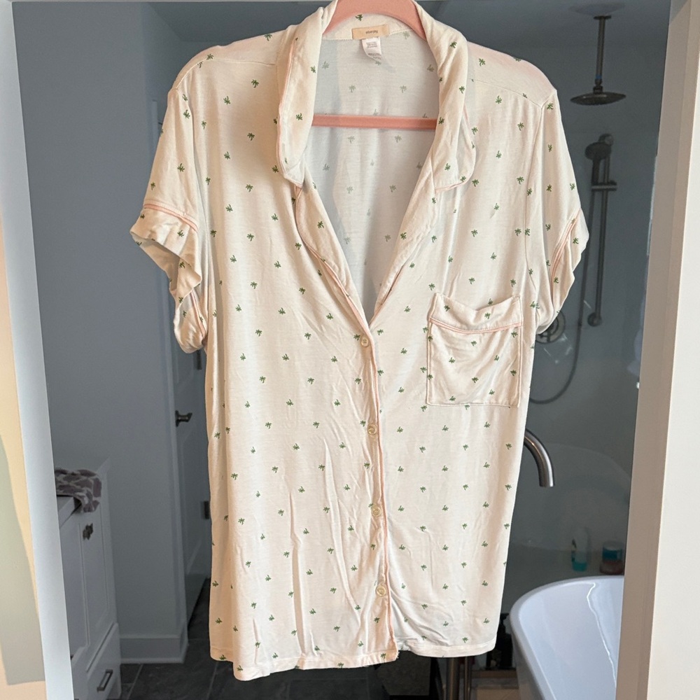 Eberjey Cream Pjs